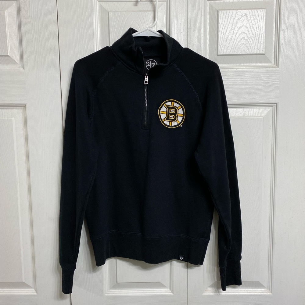 Boston Bruins quarter zip pullover